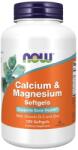 NOW NOW Calcium and Magnesium with Vit D and Zinc, 120 Softgels