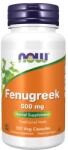 NOW NOW Fenugreek 500mg, 100 Veg Capsules - fitnesdobavki - 19,54 лв