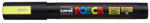 uni Dekormarker, 1, 8-2, 5 mm "Posca PC-5M", fluor sárga (TUPC5MFS)