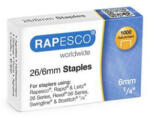 Rapesco Tűzőkapocs, 26/6, horganyzott