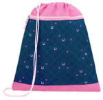 Belmil Tornazsák "Meet your Horses", kék-rózsaszín, lovak