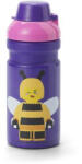 LEGO® Kulacs, 390 ml "Bee", lila-rózsaszín-mintás