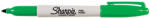 Sharpie Alkoholos marker, 1 mm, kúpos "Fine Point", zöld (SR810960)