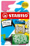 STABILO Szövegkiemelő készlet, 2-5 mm, "Boss Mini Snooze One", 3 különböző szín (TST070361)