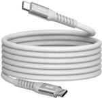 Verbatim USB kábel, USB-C - USB-C, 1, 2 m, 60W, mágneses, szürke