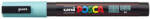 uni Dekormarker, 0, 9-1, 3 mm "Posca PC-3M", tengerzöld