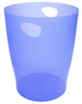 Exacompta Papírkosár, 15 l, PP "Linicolor", jégkék