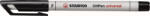 STABILO Alkoholmentes marker, OHP, 0, 7 mm "OHPen F", fekete (TST85246)