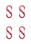 NATUREHIKE Karabiner Naturehike S-Type S 4 db piros (0002918700003070)