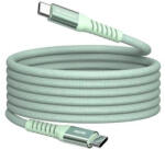 Verbatim USB kábel, USB-C - USB-C, 1, 2 m, 60W, mágneses, zöld