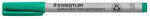 STAEDTLER Alkoholmentes marker, OHP, 0, 4 mm "Lumocolor® 311 S", zöld (TS3115)
