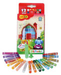 COLOKIT Olajpasztell kréta COLOKIT "Oil Pastel", 12 különböző szín (FOC011) - officepantry