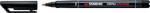 STABILO Alkoholos marker, 0, 7 mm "OHPen F", fekete (TST84246)
