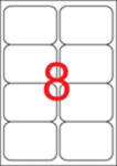 APLI Etikett, univerzális, 99, 1x67, 7 mm, kerekített sarkú, 800 etikett/csomag (LCA2420)