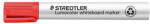 STAEDTLER Táblamarker, 2 mm, kúpos "Lumocolor® 351", piros (TS3512)