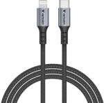 Verbatim USB kábel, USB-C - Lightning (Apple), 1, 2m, fekete