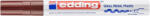 edding Lakkmarker, 2-4 mm "750", barna (TED7505)