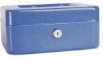 DONAU Pénzkazetta, 20x16x9 cm, kék
