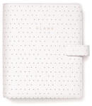 FILOFAX Kalendárium, gyűrűs, betétlapokkal, A5 "Moonlight", fehér