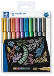 STAEDTLER Dekormarker készlet, 1-2 mm, kúpos "8323", 10 különböző szín (TS8323TB10)