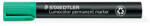 STAEDTLER Alkoholos marker, 2-5 mm, vágott "Lumocolor® 350", zöld (TS3505)