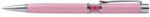 Art Crystella Golyóstoll, Crystals from SWAROVSKI®, rózsaszín, középen pink kristályokkal töltve®, 14cm (TSWGK243)