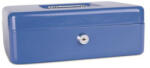 DONAU Pénzkazetta, 25x18x9 cm, kék