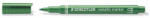 STAEDTLER Dekormarker, 1-2 mm, kúpos "8323", metálzöld (TS8323553)