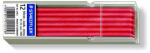 STAEDTLER Jelölőkréta hegy, mindenre író, lemosható (omnichrom) "Lumocolor 218", piros (TS2182)