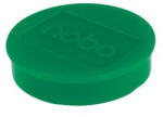 Nobo Mágneskorong, erős, 38 mm, 10 db, zöld
