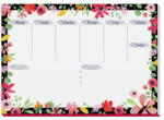 SIGEL Könyökalátét, 420x297 mm "Flower Love (SIJS200)