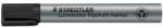 STAEDTLER Flipchart marker, 2 mm, kúpos "Lumocolor 356", fekete (TS3569)