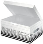 LEITZ Archiválódoboz, S méret "Solid", fehér (E61170001)