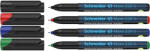 Schneider Alkoholos marker készlet, OHP, 0, 4 mm "Maxx 220 S", 4 különböző szín