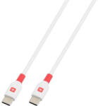 SKROSS Töltőkábel, USB-C/USB-C, gyorstöltés, 1, 2m, fehér