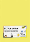 FOLIA Dekorkarton, A4, 300 g, 50 lap, citromsárga (FL6145012)