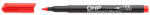 ICO Alkoholos marker, OHP, 1-1, 5 mm, M, piros (TICOHPMP)