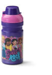LEGO® Kulacs, 390 ml "Friends", lila-rózsaszín-mintás