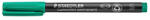 STAEDTLER Alkoholos marker, OHP, 0, 4 mm "Lumocolor® 313 S", zöld (TS3135)