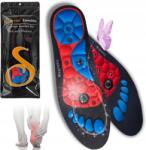  Mágneses talpbetét akupresszúrás masszázzsal M40-43 cipőbe, gyógyító mágnesekkel (4894481553775)