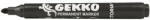 Victoria Alkoholos marker, 1-3 mm, kúpos, "Gekko", fekete (TVI4604FK)