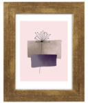  Képkeret, fa, 10x15 cm, "Goldbuch Ian", arany