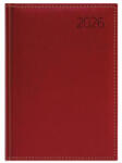 TopTimer Naptár, tervező, A5, napi, műbőr, "Business", bordó