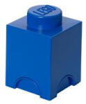 LEGO Tárolódoboz, szögletes, kék