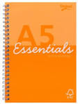 Pukka Pad Spirálfüzet, A5, vonalas, 80 lap "Unipad Essentials Jotta", vegyes (PUPUEJA5)