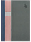 TopTimer Naptár, tervező, A5, napi "Vario", kék-rózsaszín-szürke