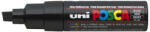 uni Dekormarker, 8 mm, vágott "Posca PC-8K", fekete (TUPC8KF)