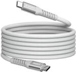 Verbatim USB kábel, USB-C - USB-C, 1, 2 m, 100W, mágneses, szürke