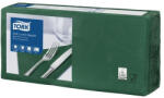Tork Szalvéta, 1/4 hajtogatott, 3 rétegű, 32, 5x32, 8 cm, Advanced "Soft Lunch", sötétzöld