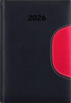 Dayliner Naptár, tervező, A5, napi "Memphis", fekete-piros